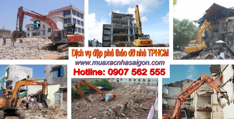 dịch vụ đập phá tháo dỡ nhà quận 9 tphcm