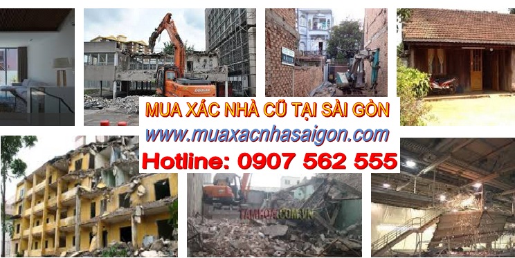 Mua xác nhà cũ tại Sài Gòn