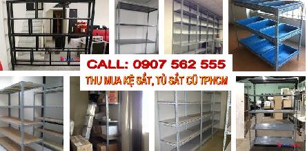 ĐƠN VỊ MUA THANH LÝ TỦ KỆ SẮT CŨ Ở TẠI TPHCM-0907562555