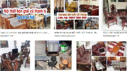 Đơn vị chuyên thu mua nội thất cũ ở tại tphcm 0907562555