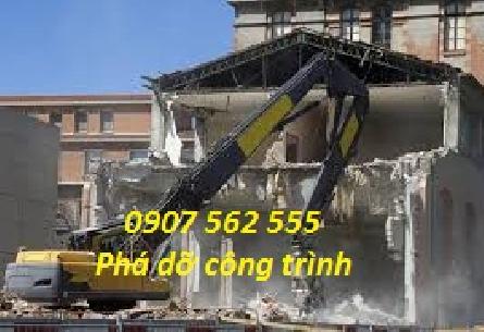 Dịch vụ đập phá, tháo dỡ nhà cũ tại quận 3, Tp HCM