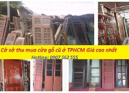 CỬA HÀNG NHẬN THÂU MUA LẠI  CỬA GỖ CŨ Ở TPHCM 