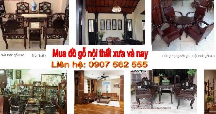 Đơn vị chuyên mua đồ gỗ tại tphcm uy tín - 0907562555