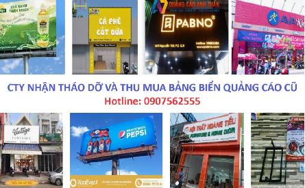 Công ty chuyên thu mua bảng hiệu quảng cáo cũ tphcm