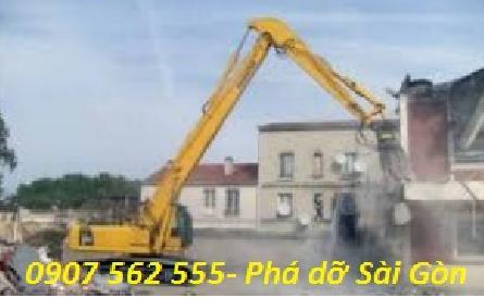 DỊCH VỤ ĐẬP PHÁ THÁO DỠ CÔNG TRÌNH NHÀ CŨ TẠI TPHCM - 0907562555