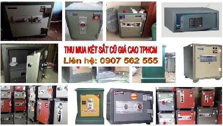 ĐƠN VỊ THU MUA KÉT SẮT CŨ TẠI TPHCM - 0907562555