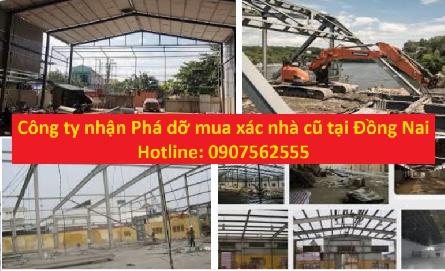 Thu mua xác nhà xưởng cũ Đồng Nai- Giá luôn cao hơn đối thủ 20%