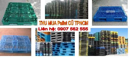 Đơn vị chuyên mua pallet nhựa cũ TPHCM - 0907562555