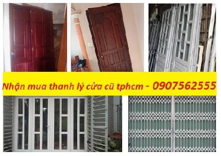 DỊCH VỤ NHẬN MUA THANH LÝ CỬA CŨ GIÁ TỐT NHẤT TPHCM