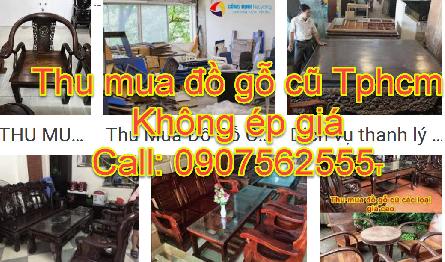 Cửa hàng đồ gỗ cũ chuyên nhận thu mua đồ gỗ cũ tại TPHCM trọn gói