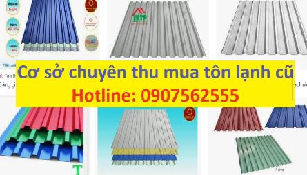 Thông tin cơ sở chuyên thanh lý, thu mua tôn lạnh cũ giá cao tại tphcm