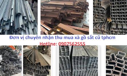 Đơn vị chuyên thu mua xà gồ sắt cũ tại tphcm giá cao uy tín trọn gói 