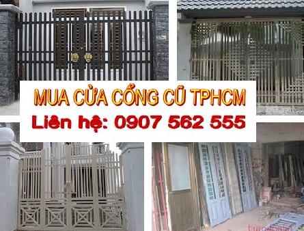 ĐƠN VỊ MUA THANH LÝ CỬA CỔNG SẮT CŨ TẠI TPHCM