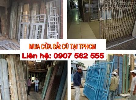 THU MUA CỬA SẮT CŨ TẠI TPHCM GIÁ CAO - 0907562555