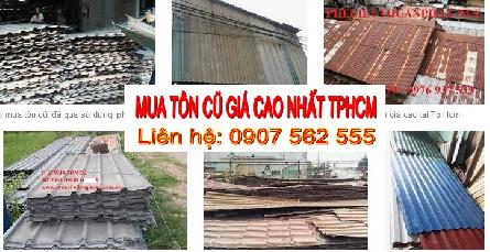 Đơn vị chuyên thu mua mái tôn nhà xưởng cũ tphcm - 0907562555