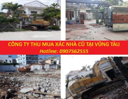 Công ty chuyên thu mua xác nhà cũ giá cao tại tỉnh Bà Rịa Vũng Tàu