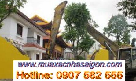 Dịch vụ đập phá, tháo dỡ nhà cũ tại quận Thủ Đức