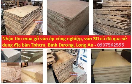 Nhận thu mua tấm ván ép bằng gỗ công nghiệp ván 3d cũ đã qua sử dụng ở tphcm - 0907562555