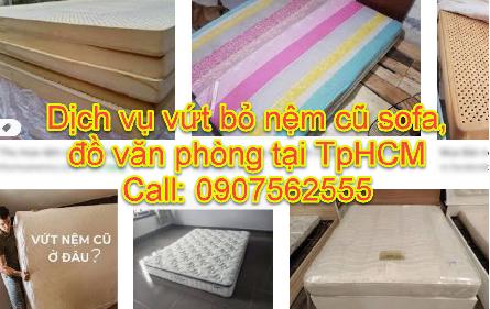 Công ty chuyên cung cấp dịch vụ vứt đồ cũ văn phòng sofa giường tủ tại TpHCM