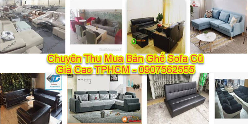 Bàn ghế sofa cũ thanh lý giá rẻ tại Hà Nội, địa chỉ bán, nơi mua